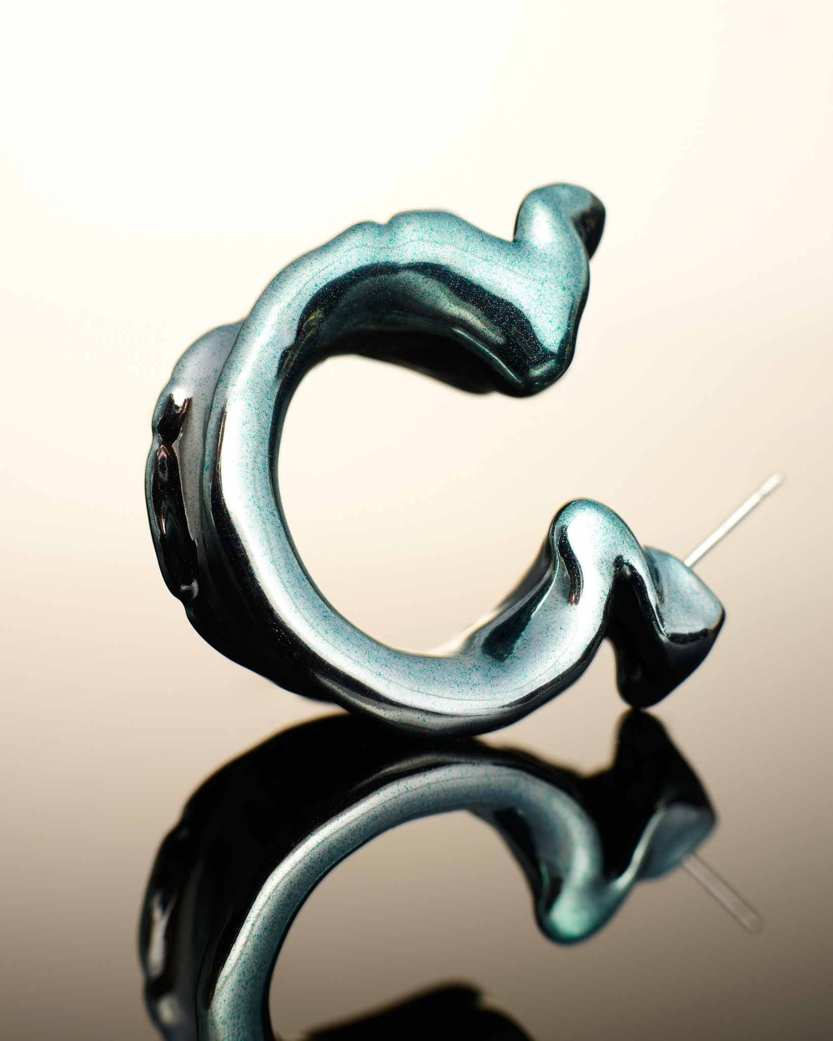 3D PRINTED FAÏENCE HOOPS – Mixed Colors