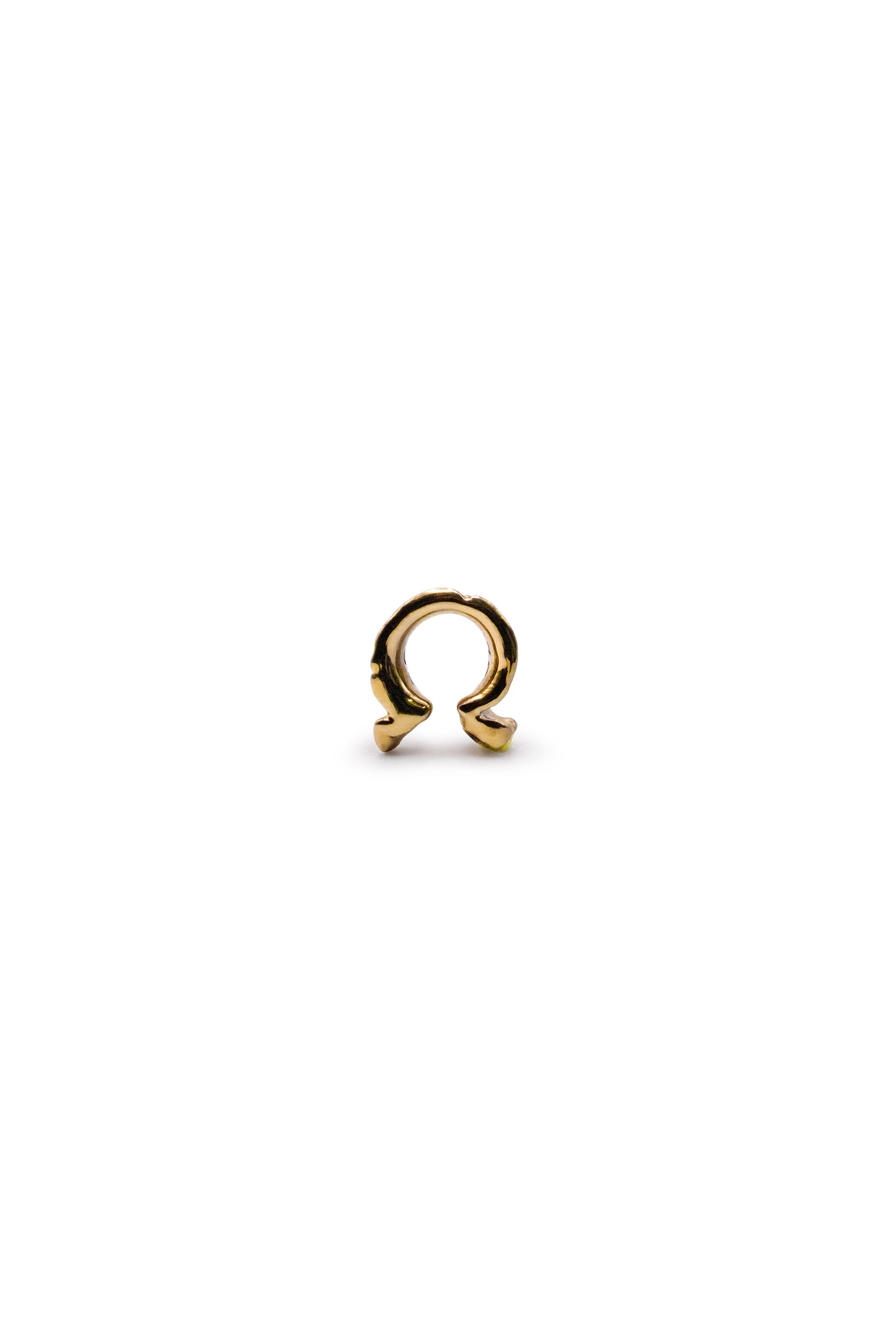 FAÏENCE EAR CUFF YELLOW GOLD