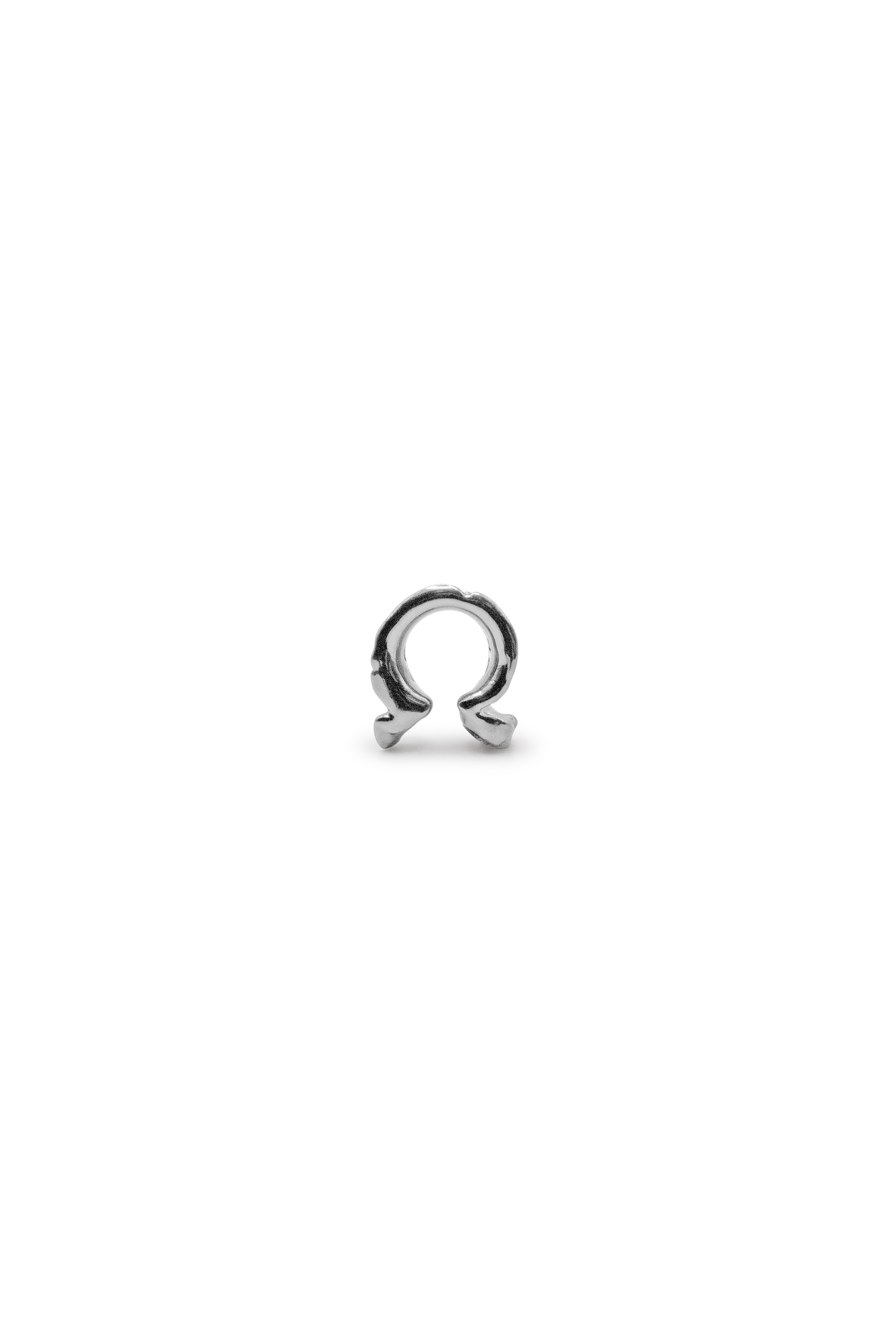 FAÏENCE EAR CUFF SILVER