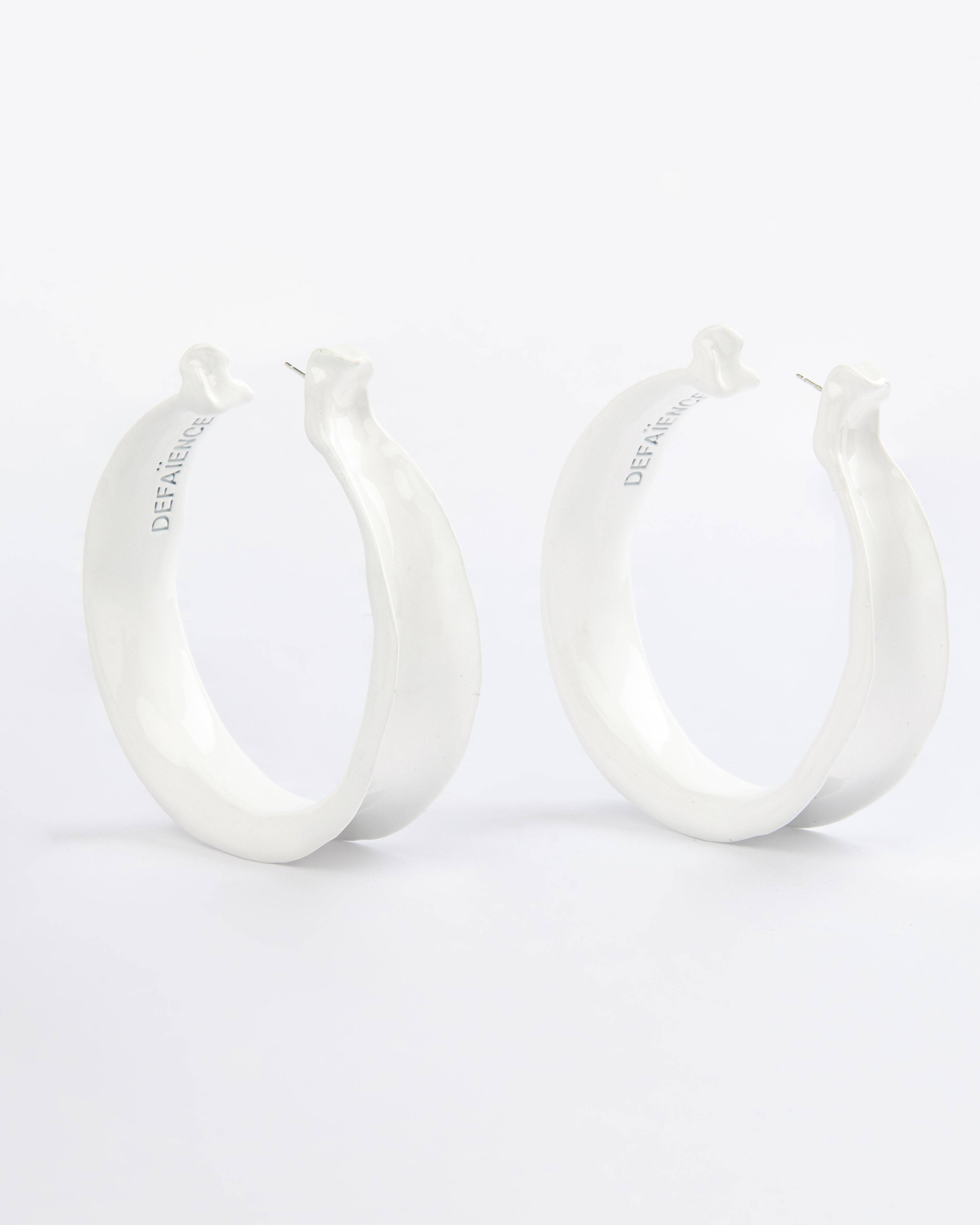 Faience Grand Hoops - Studio Edition