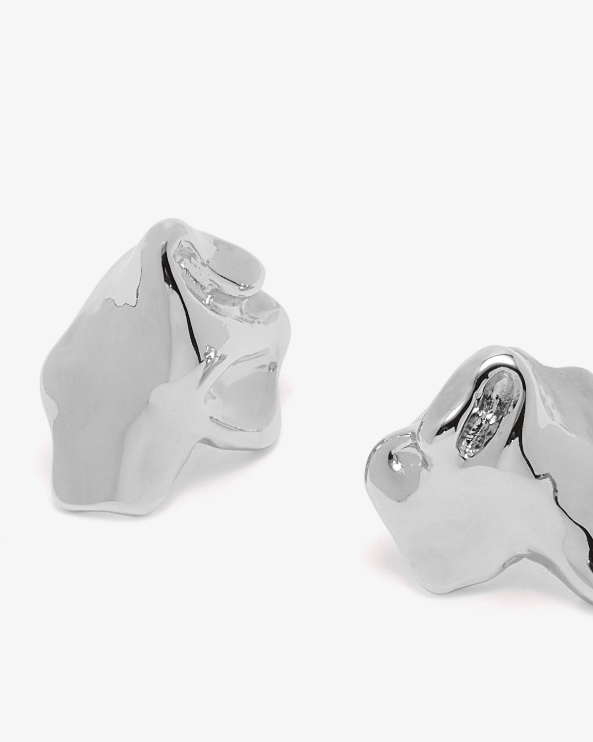Faience Earrings - silver 925