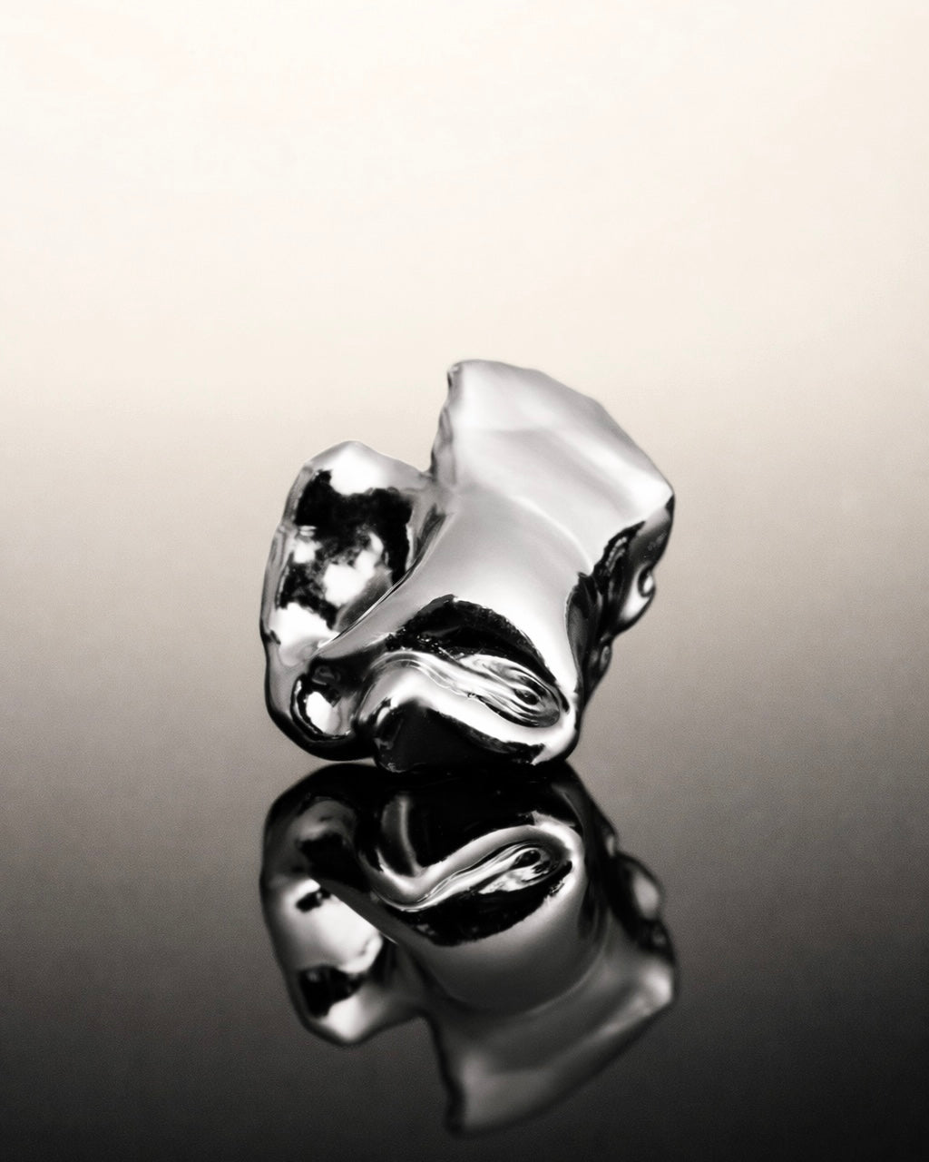 Faience Earrings Mini - Precious Metal Edition