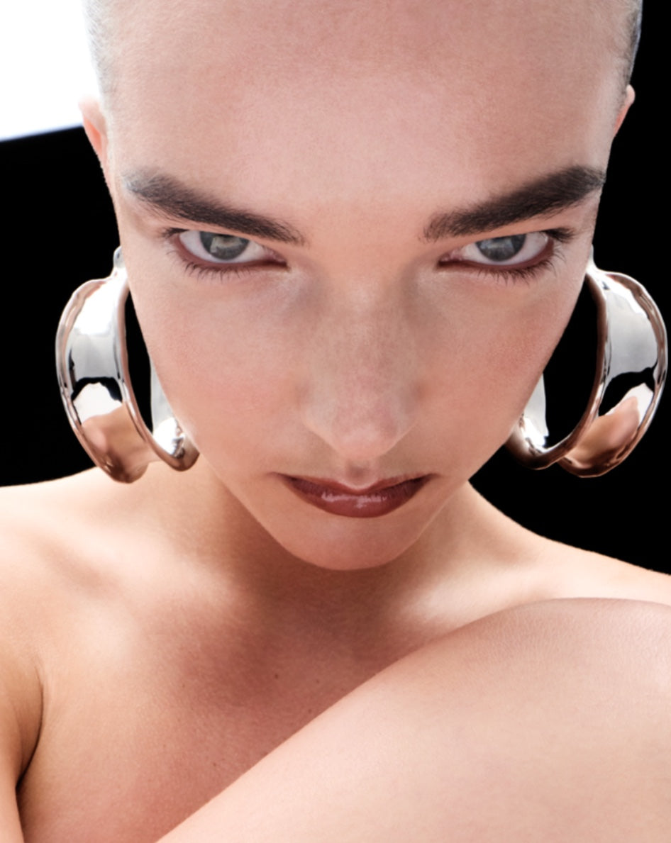 MEDIUM FAÏENCE HOOPS