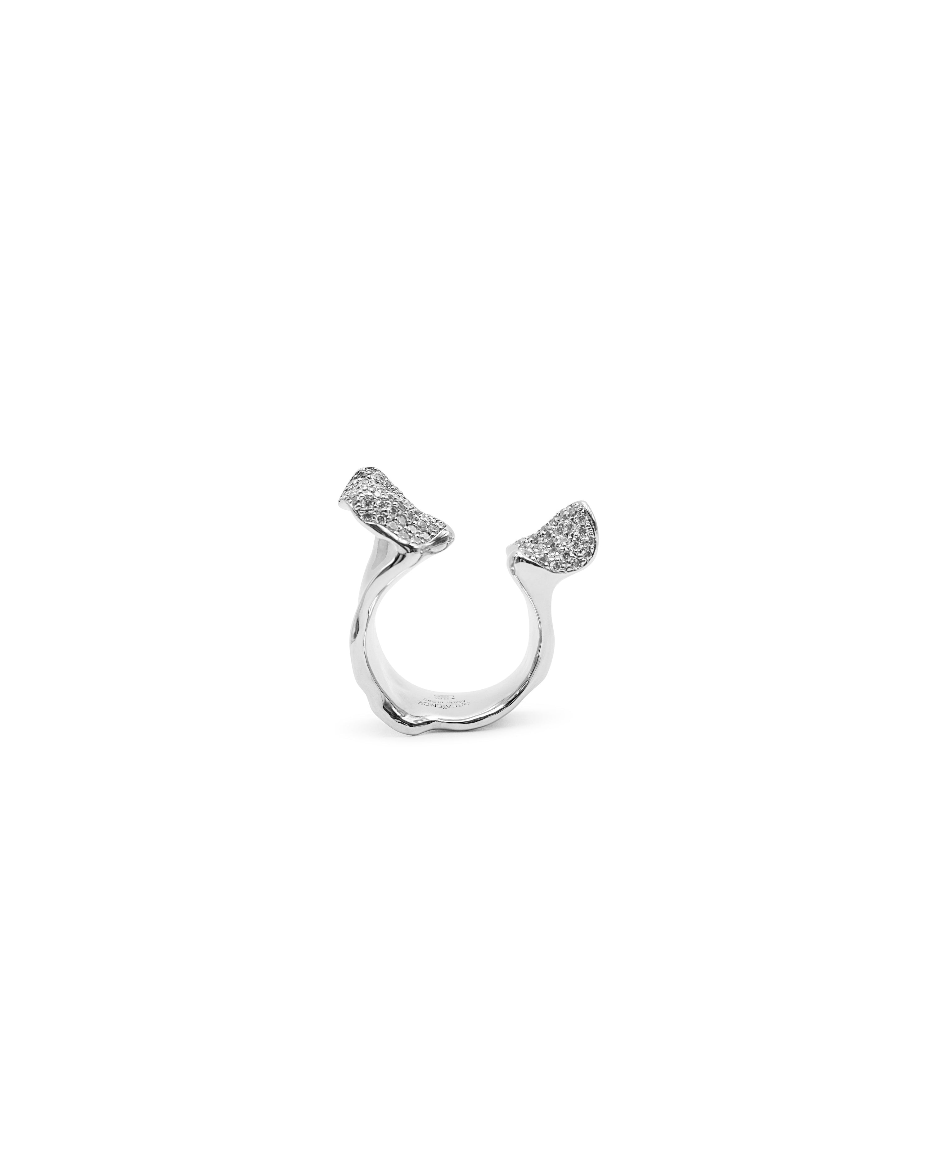 FAÏENCE PAVÈ RING