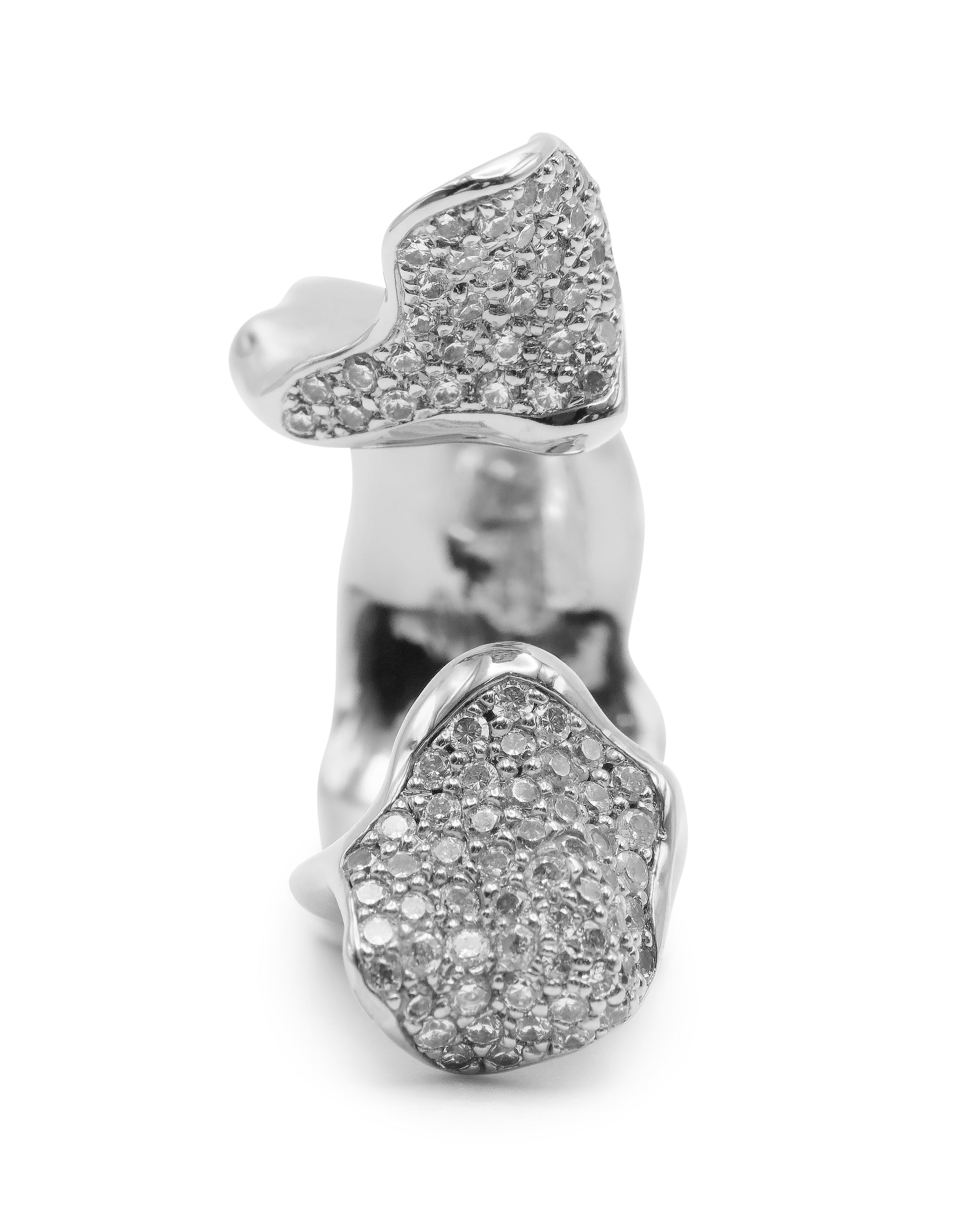 FAÏENCE PAVÈ RING