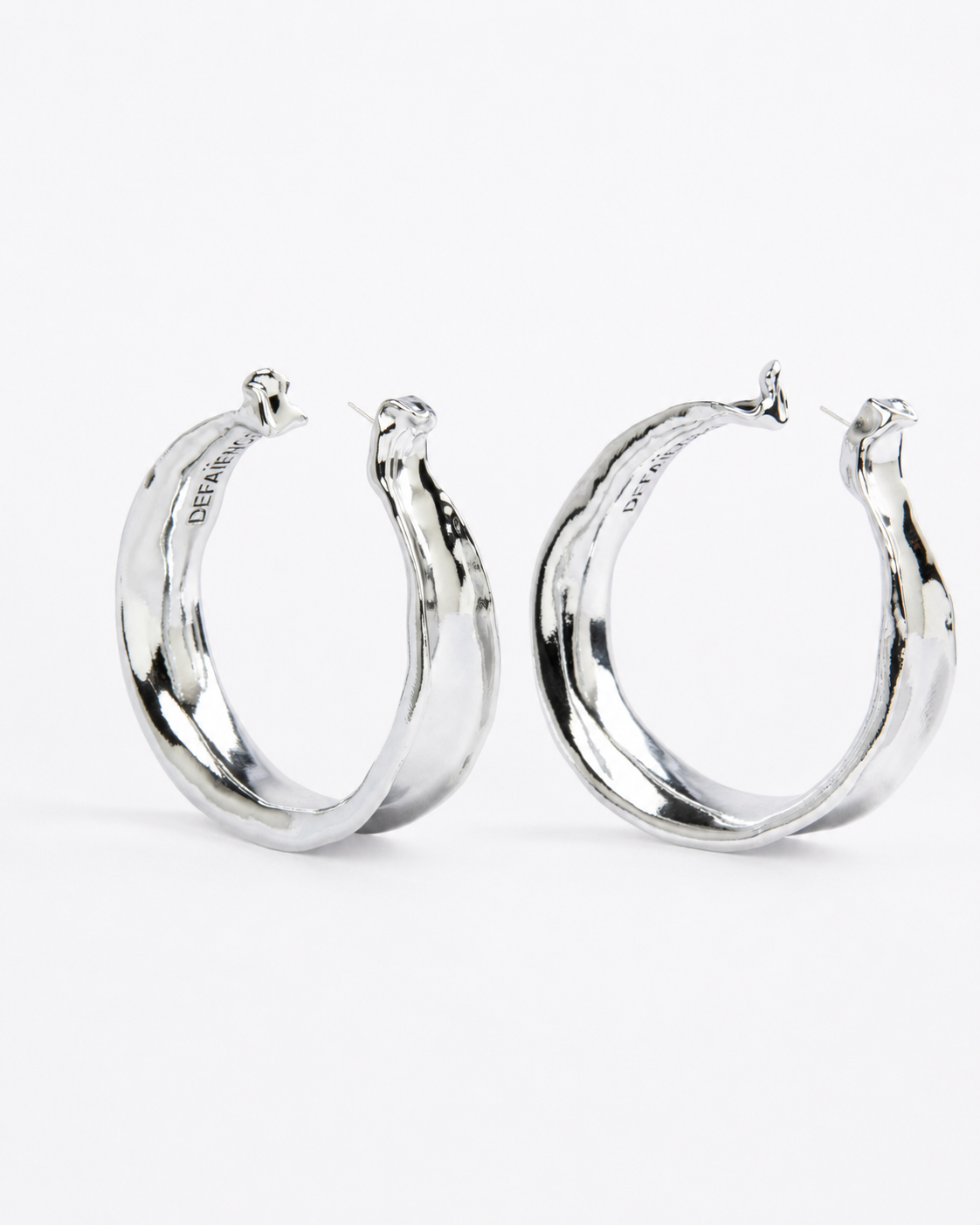 Faience Grand Hoops - Studio Edition