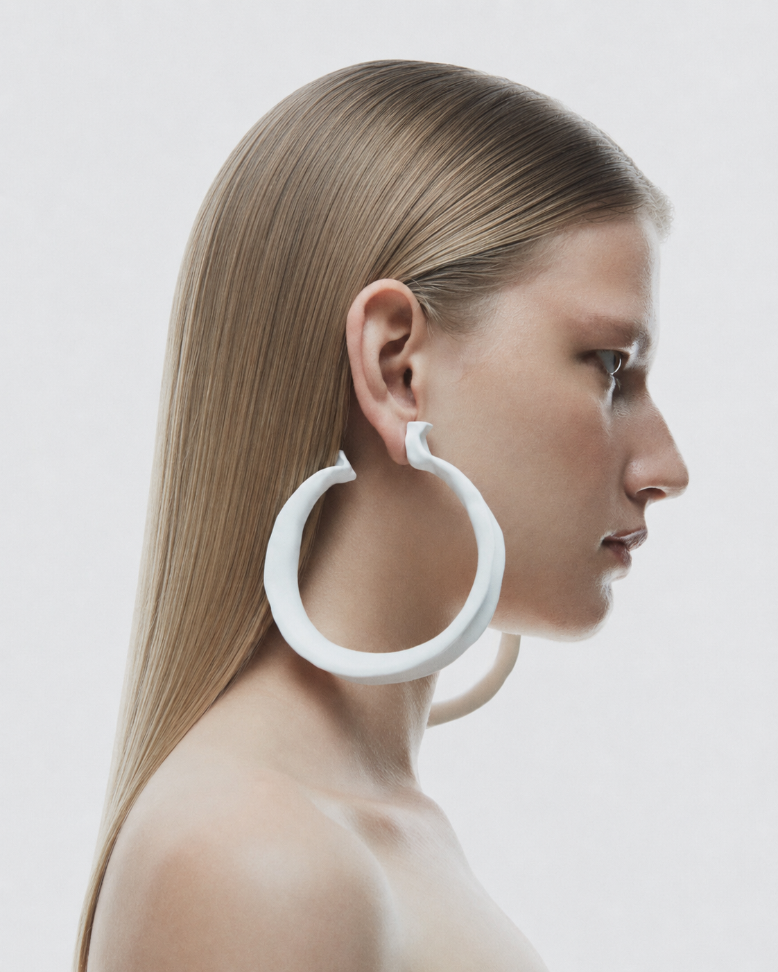 Faience Grand Hoops - Studio Edition