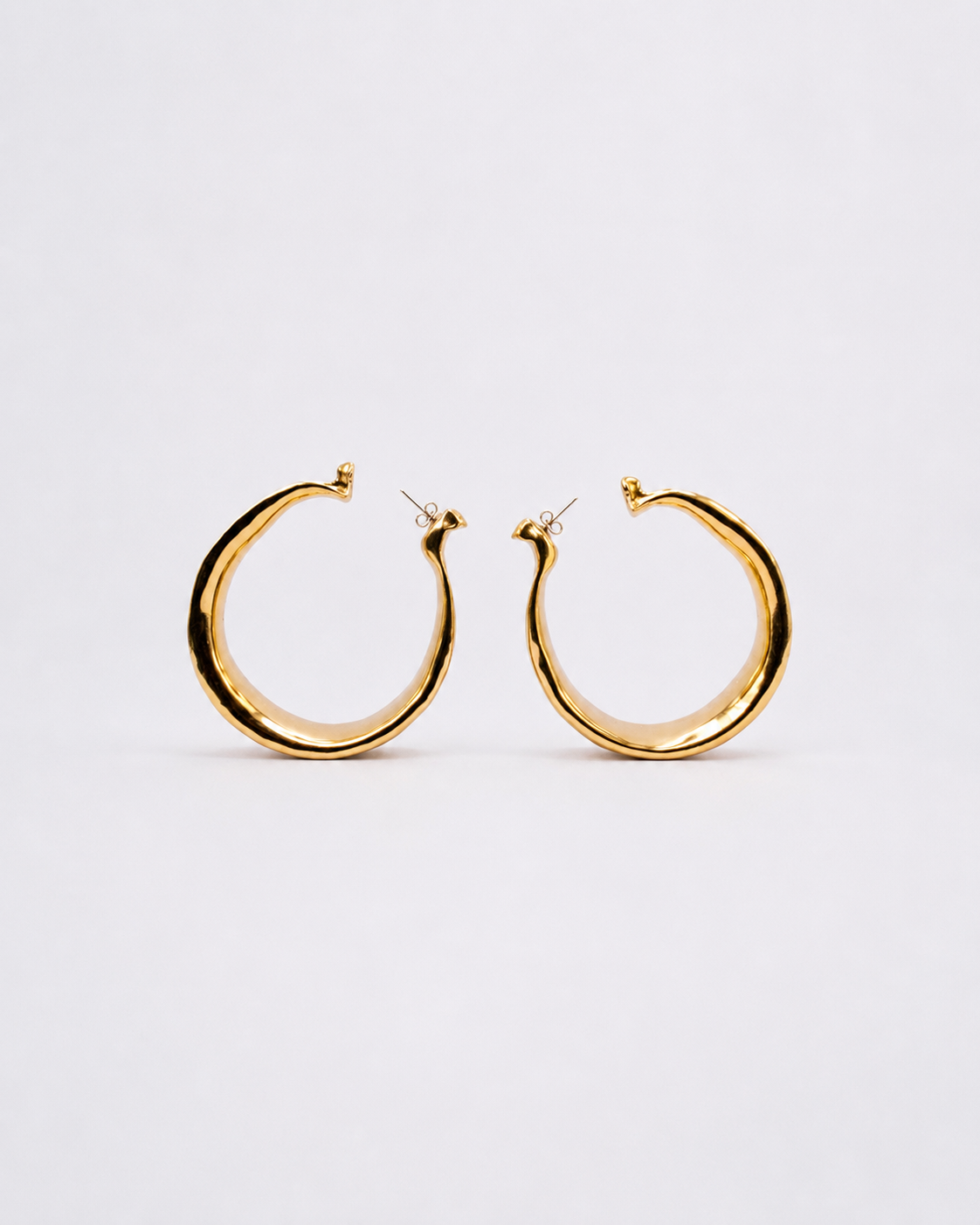 Faience Icon Hoops - Studio Edition