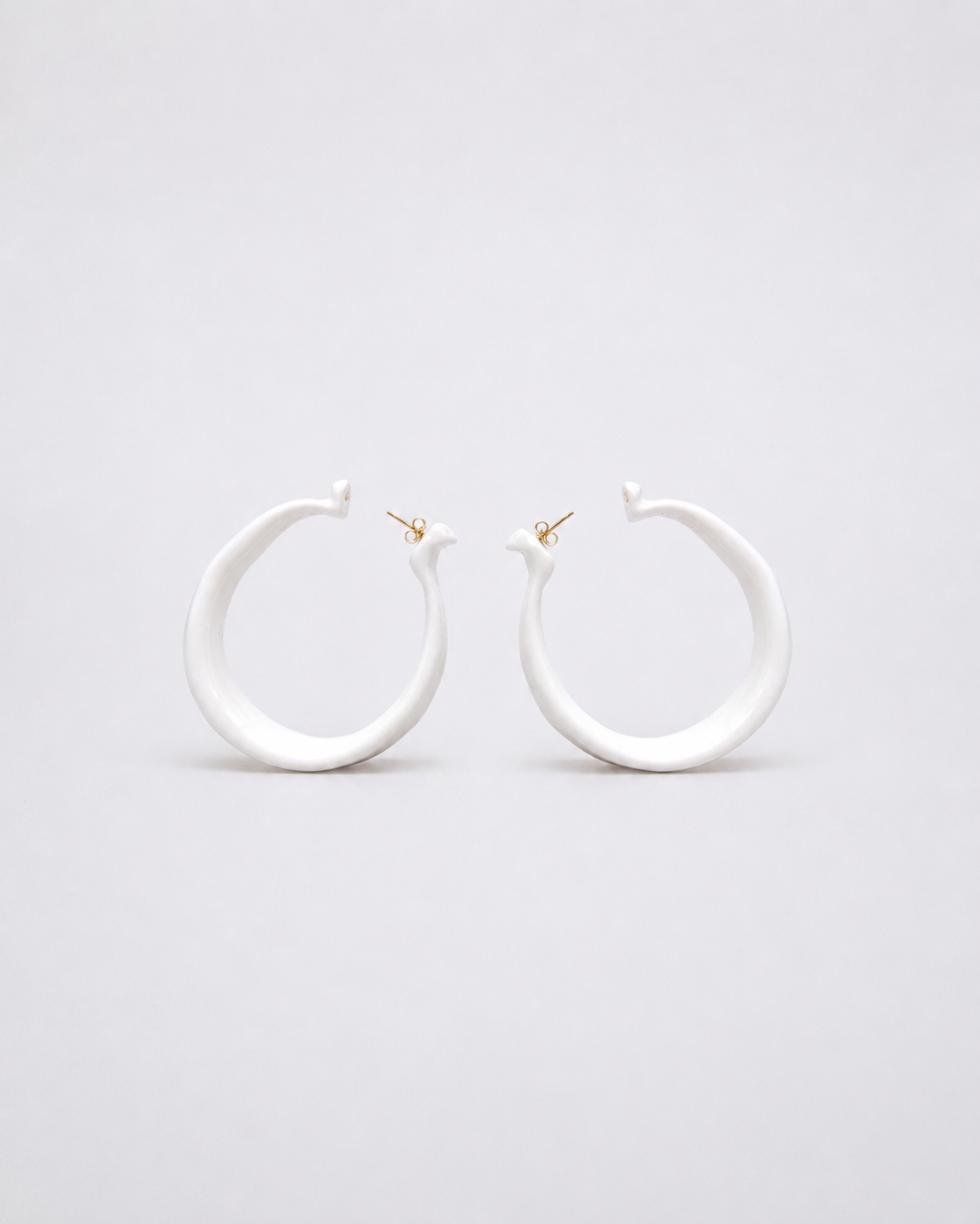 Faience Icon Hoops - Studio Edition