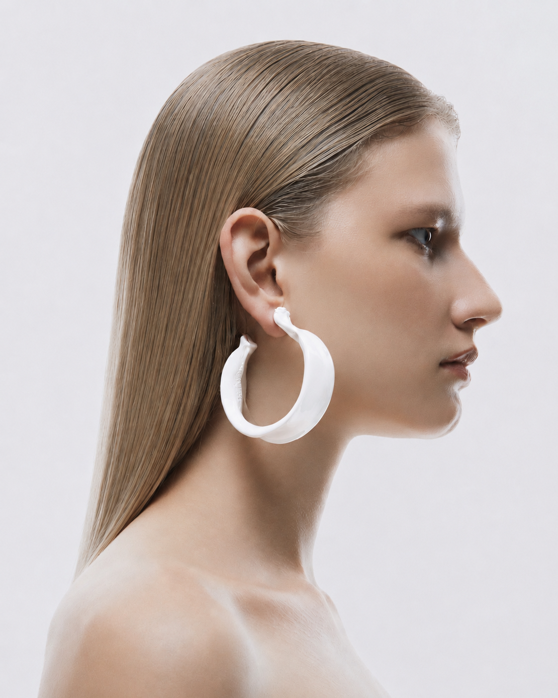 Faience Icon Hoops - Studio Edition