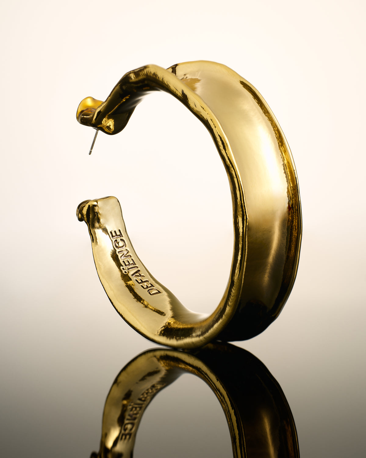 Faience Maxi Icon Hoops