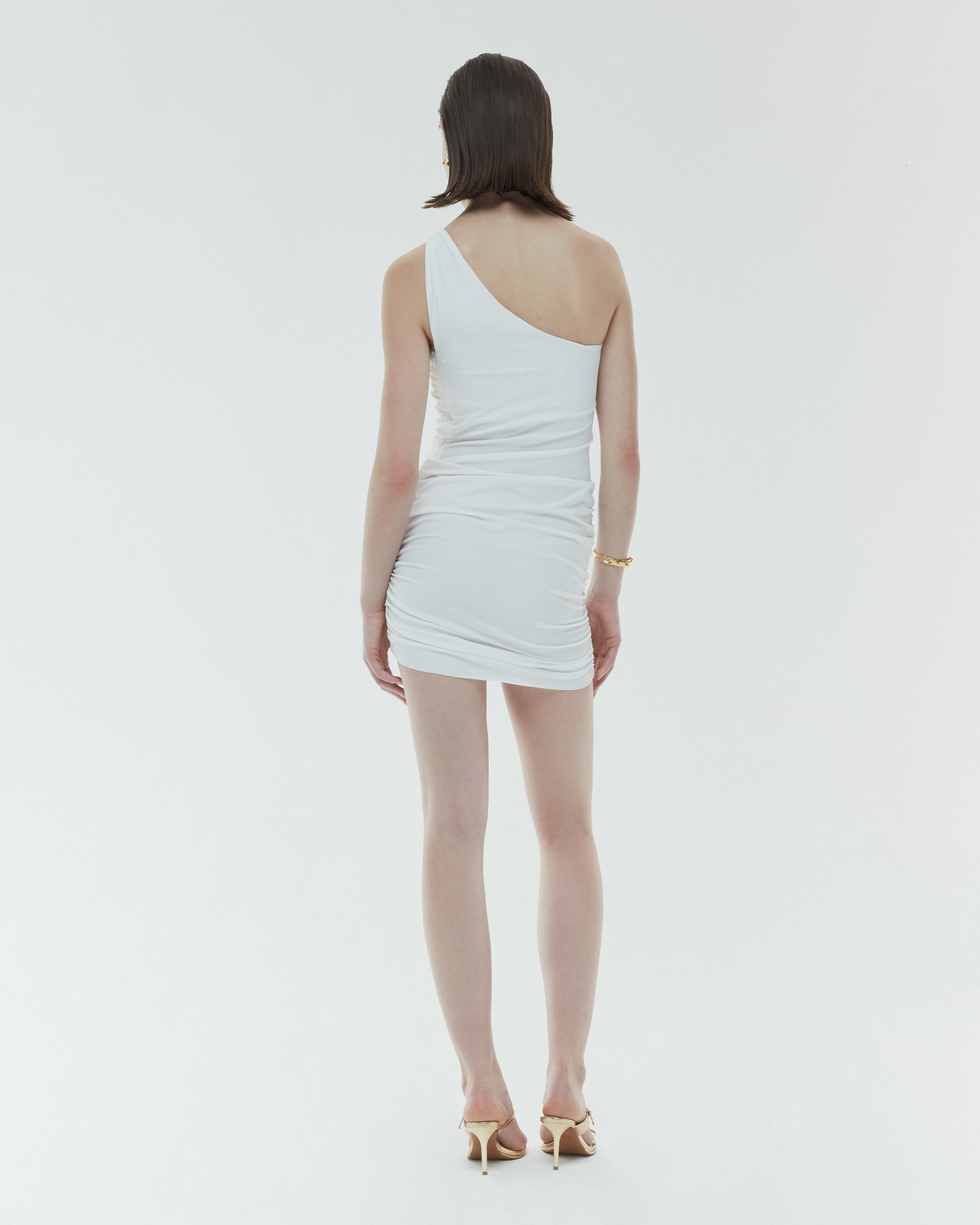 ANQĀ WRAP-UP MINI DRESS – DEFAÏENCE