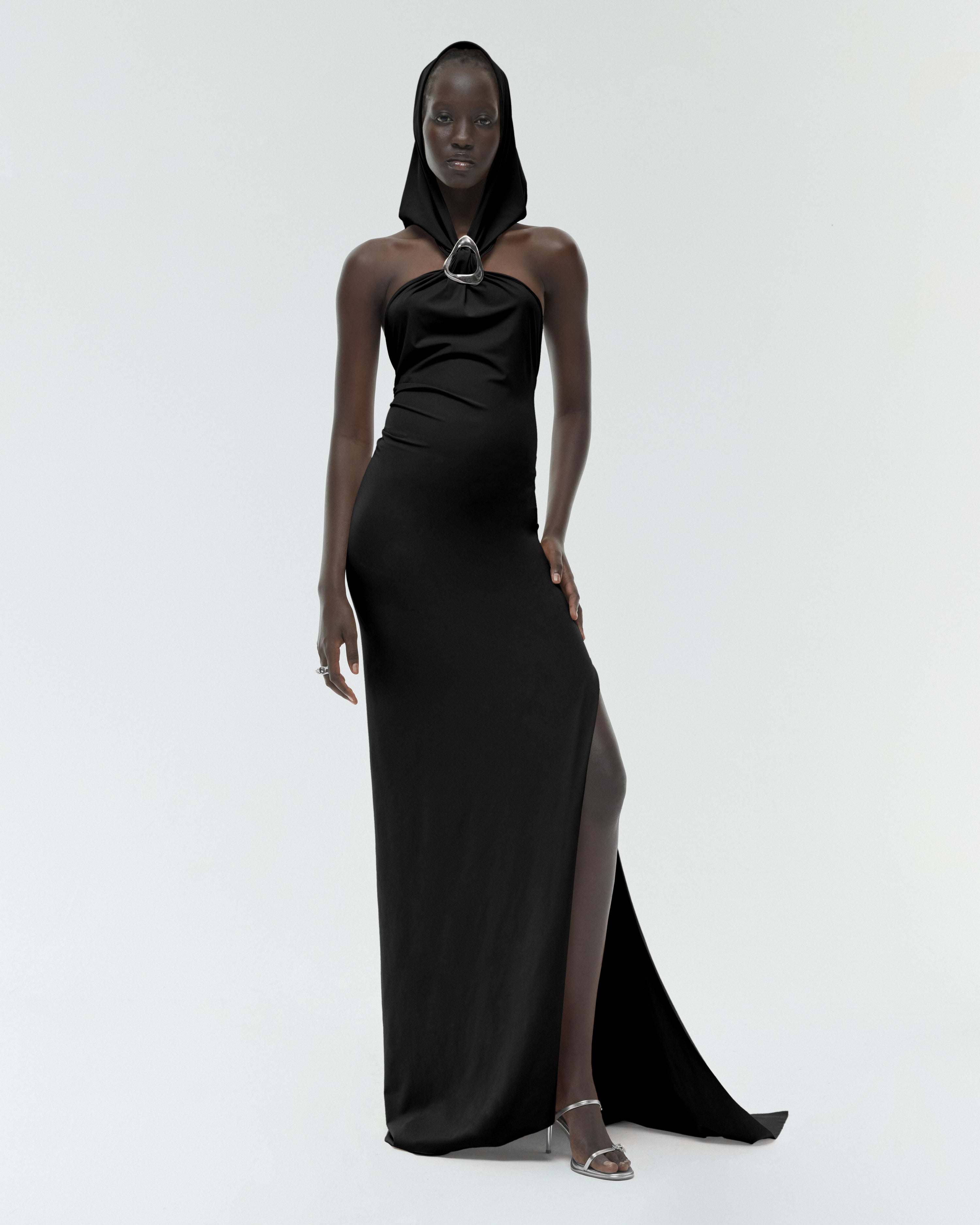 SEKHMĒT HOODED DRESS